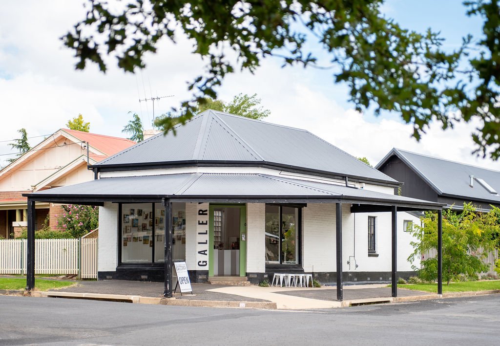 Photo of exterior of Corner Story Gallery, Orange