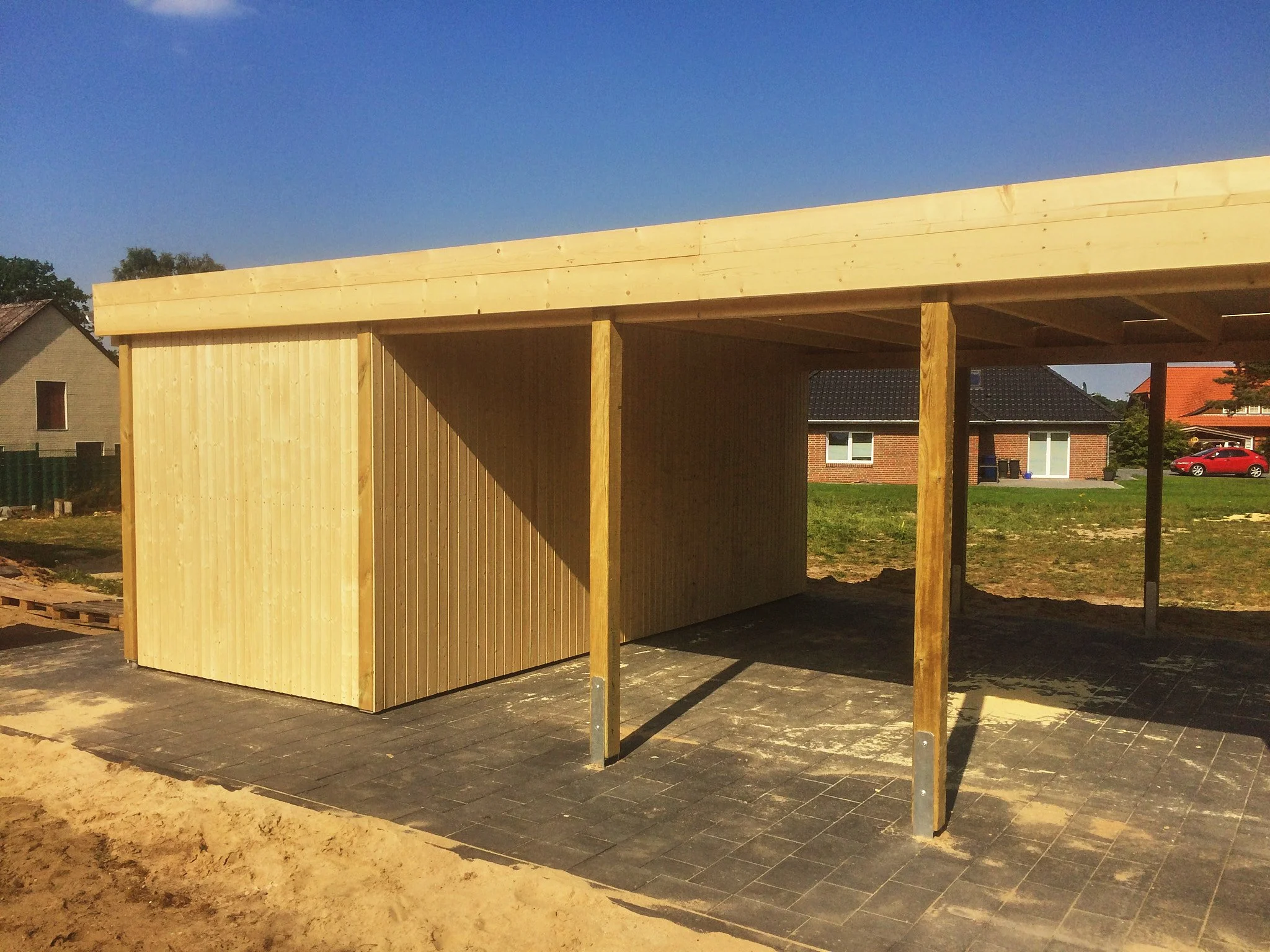 Doppelcarport mit Abstellraum in Seevetal