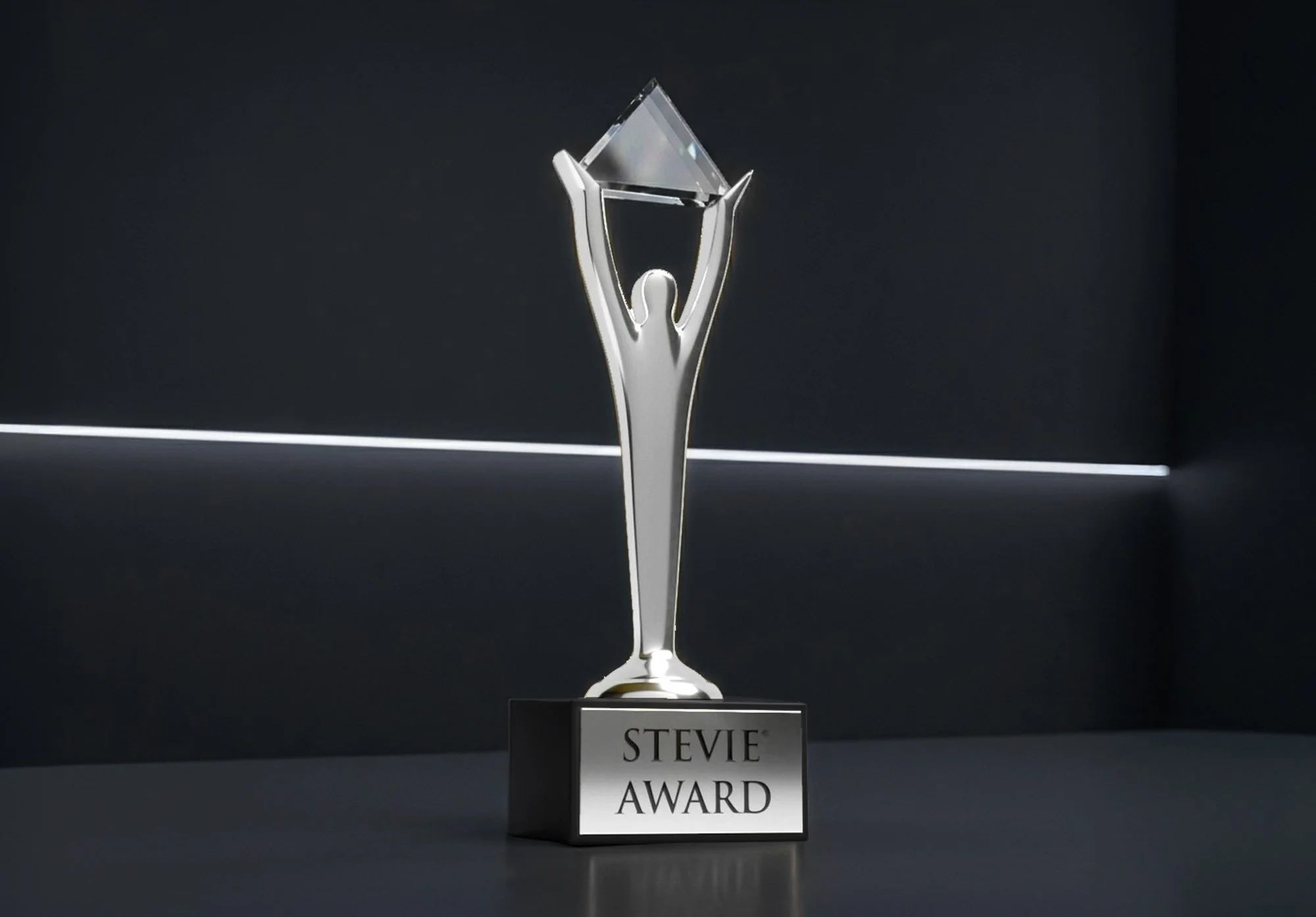 2022 Silver Stevie Award trophy