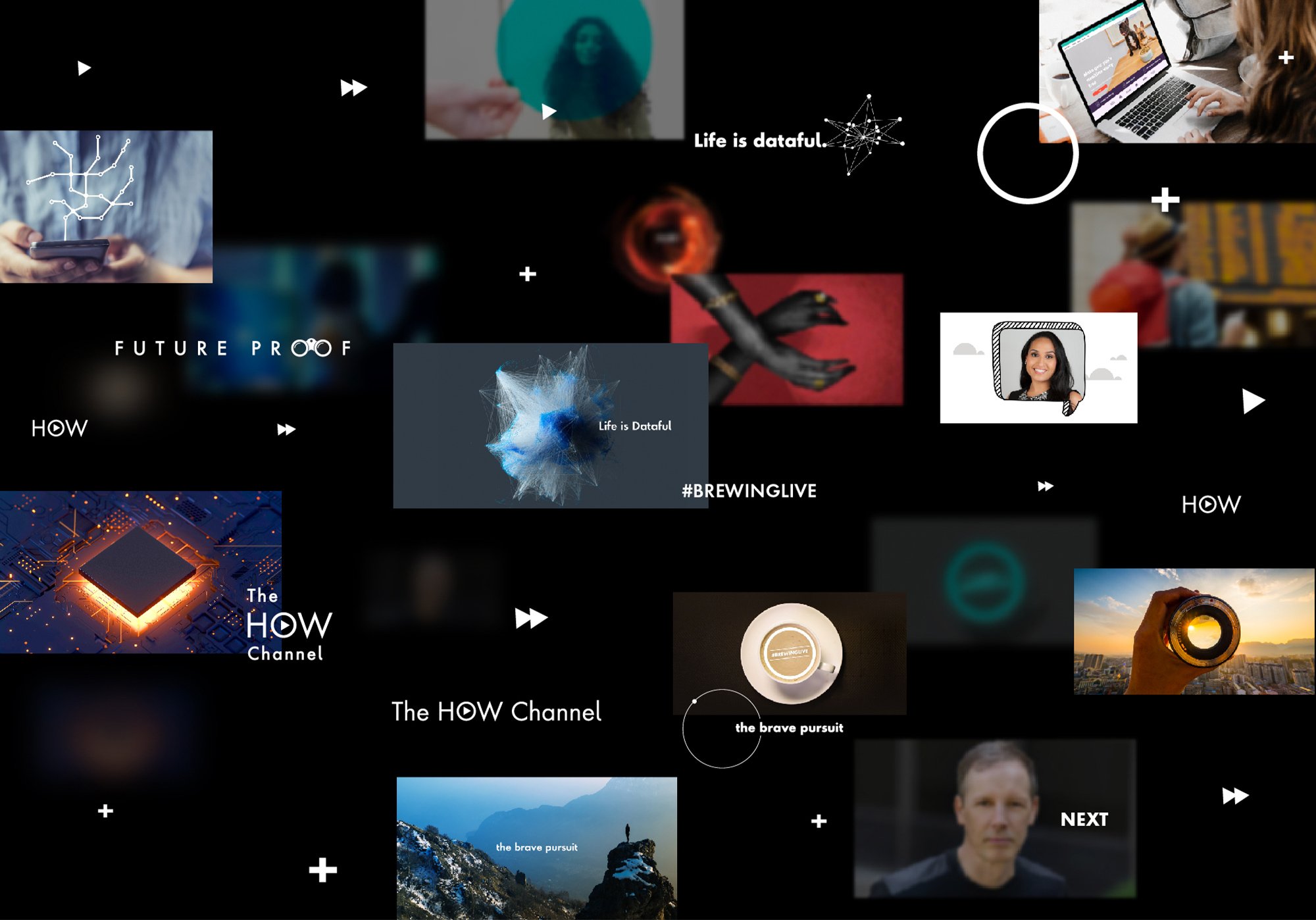The HOW Channel content platform showcasing business transformation and innovation programming