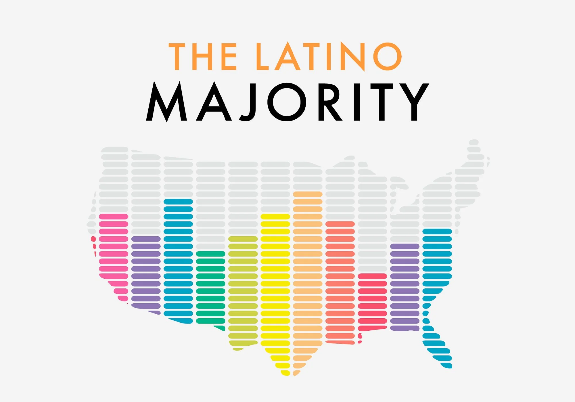 Latino Majority podcast graphic highlighting leadership, culture, and career growth