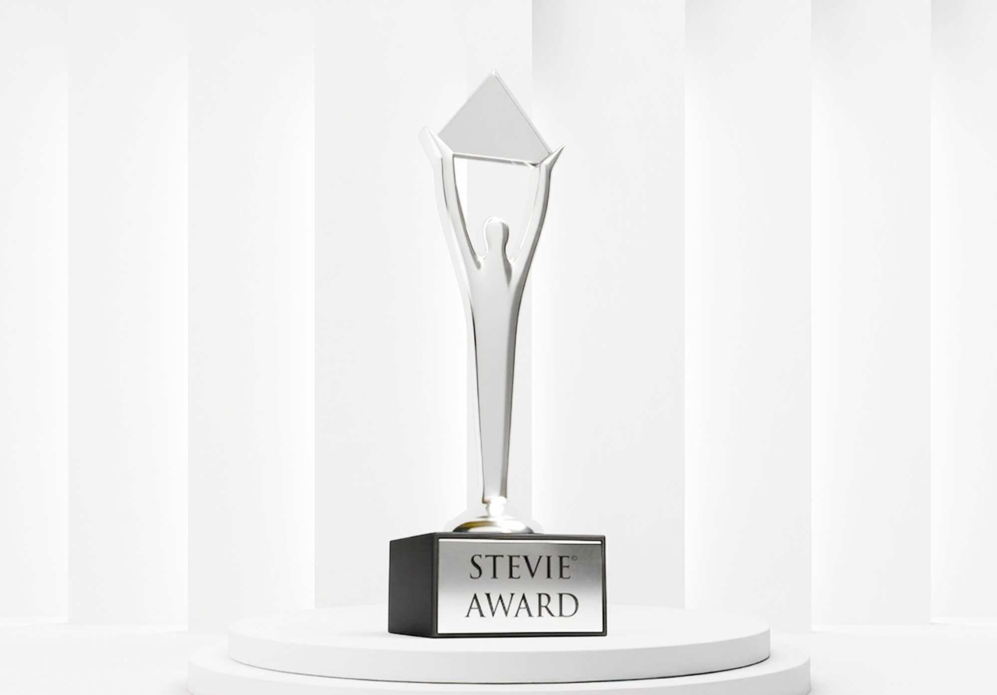 2019 Silver Stevie Award trophy