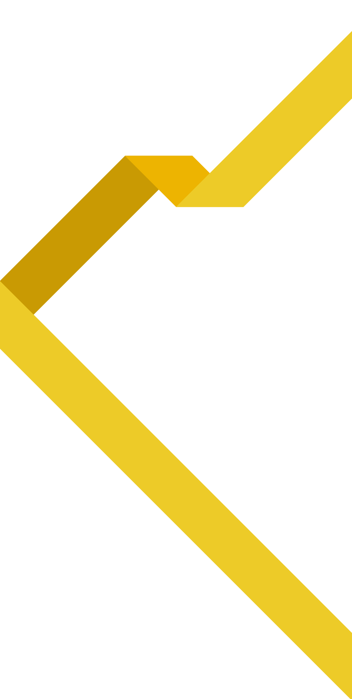 Illustration of a circle graph with a small yellow segment and larger black segments on a black background.