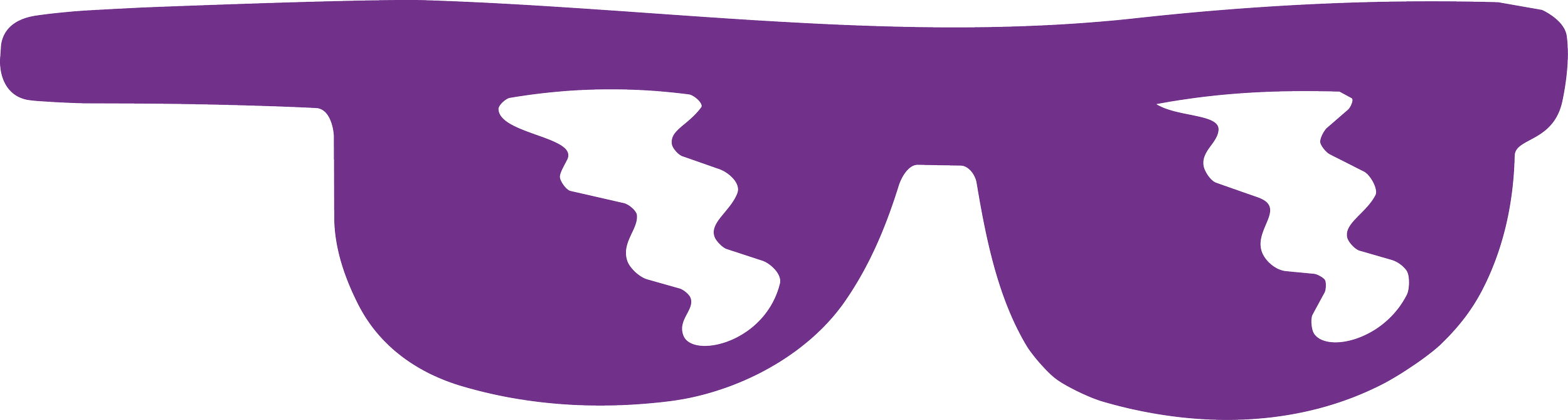 Purple and black stylized logo with the word 'zoo' in lowercase with black accents.