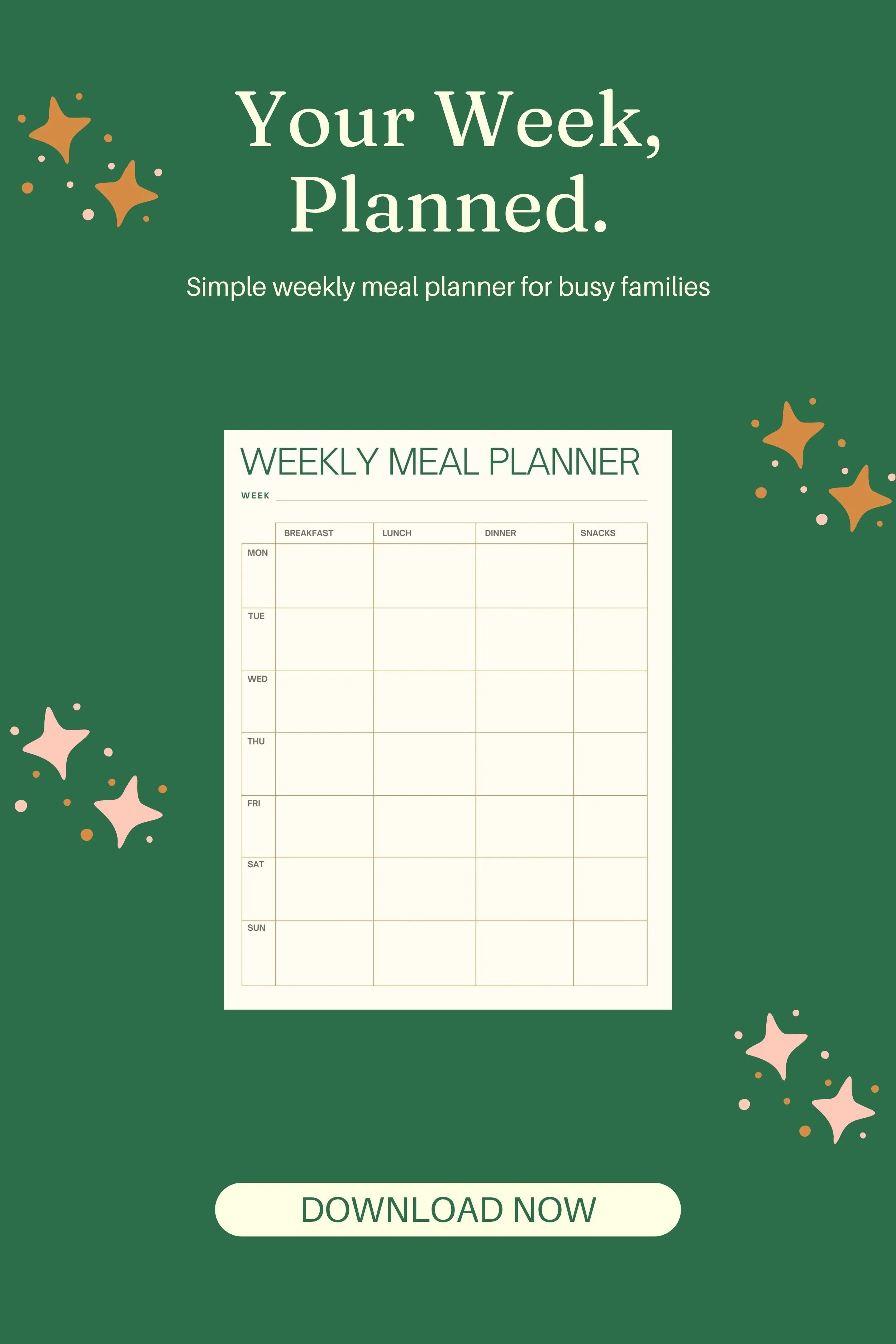 Weekly Meal Planner