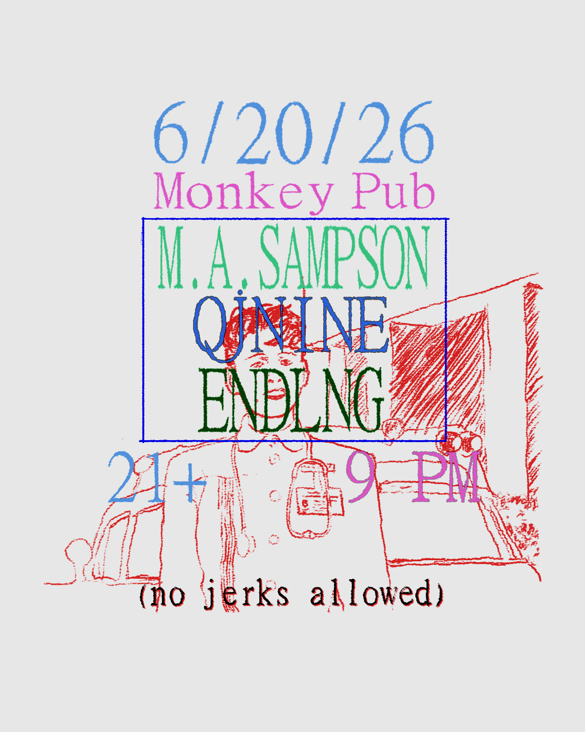 M. A. Sampson, Qjnine, Ending