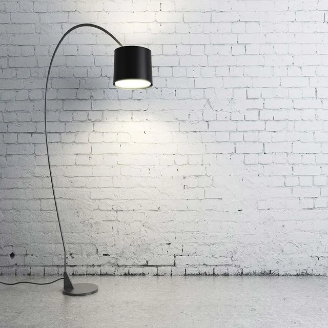 Find a differently textured wall to make a statement