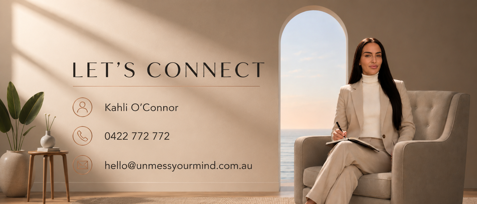 Kahli O'Connor | Founder of Unmess Your Mind | Empowerment & Mindset Mentor - Guided support to break toxic cycles, heal from abuse and toxic relationships. Perth based mentoring available worldwide via video.
