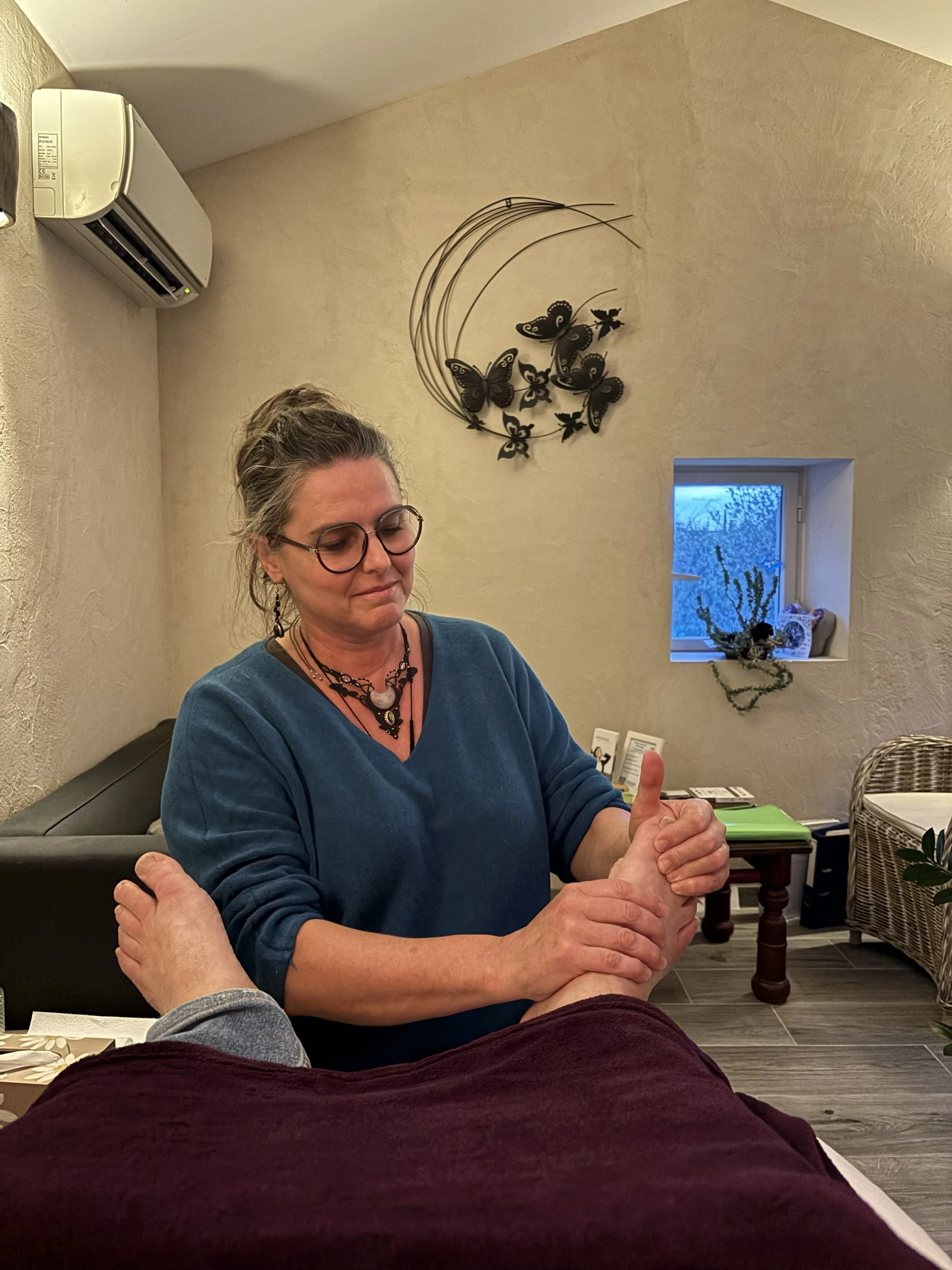 Séverine Giroudon Réflexologue RNCP Sauzet Montélimar