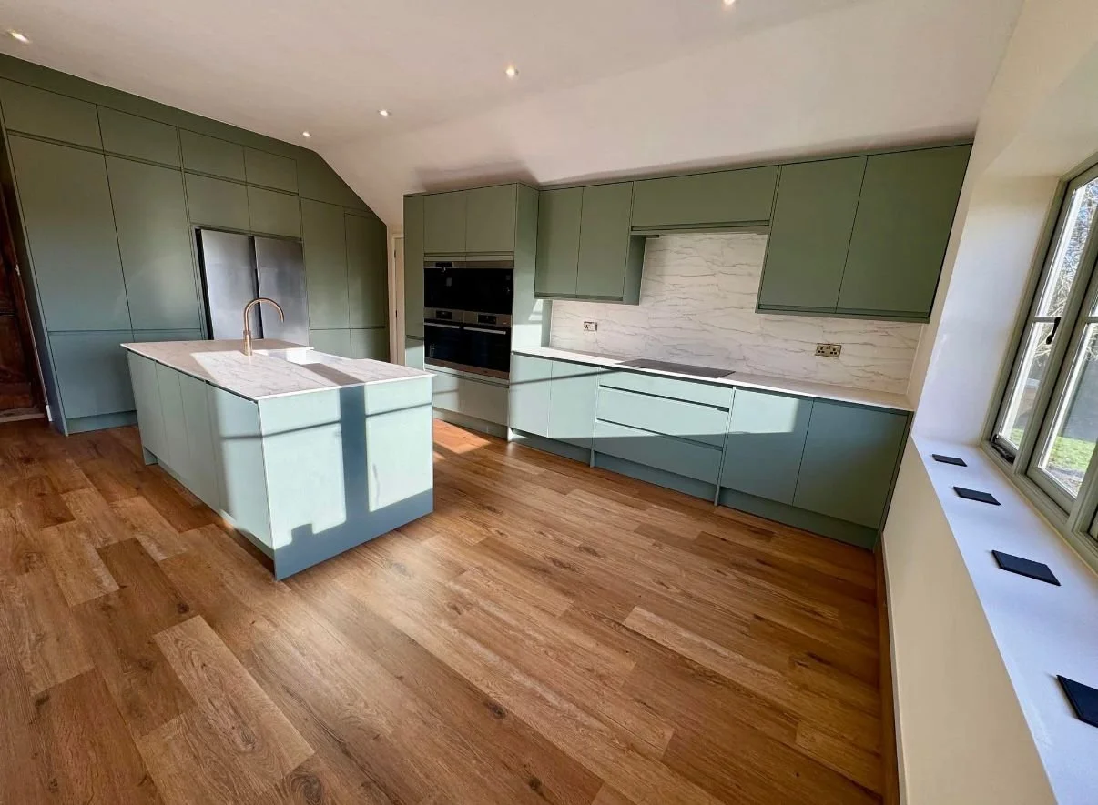 Country but stylish kitchen installed by Holland & Holland! 