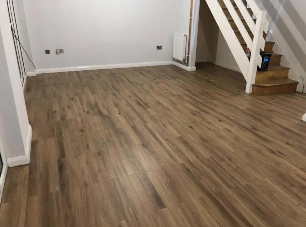 luxury karndean flooring laid throughout this house in Bury St Edmunds