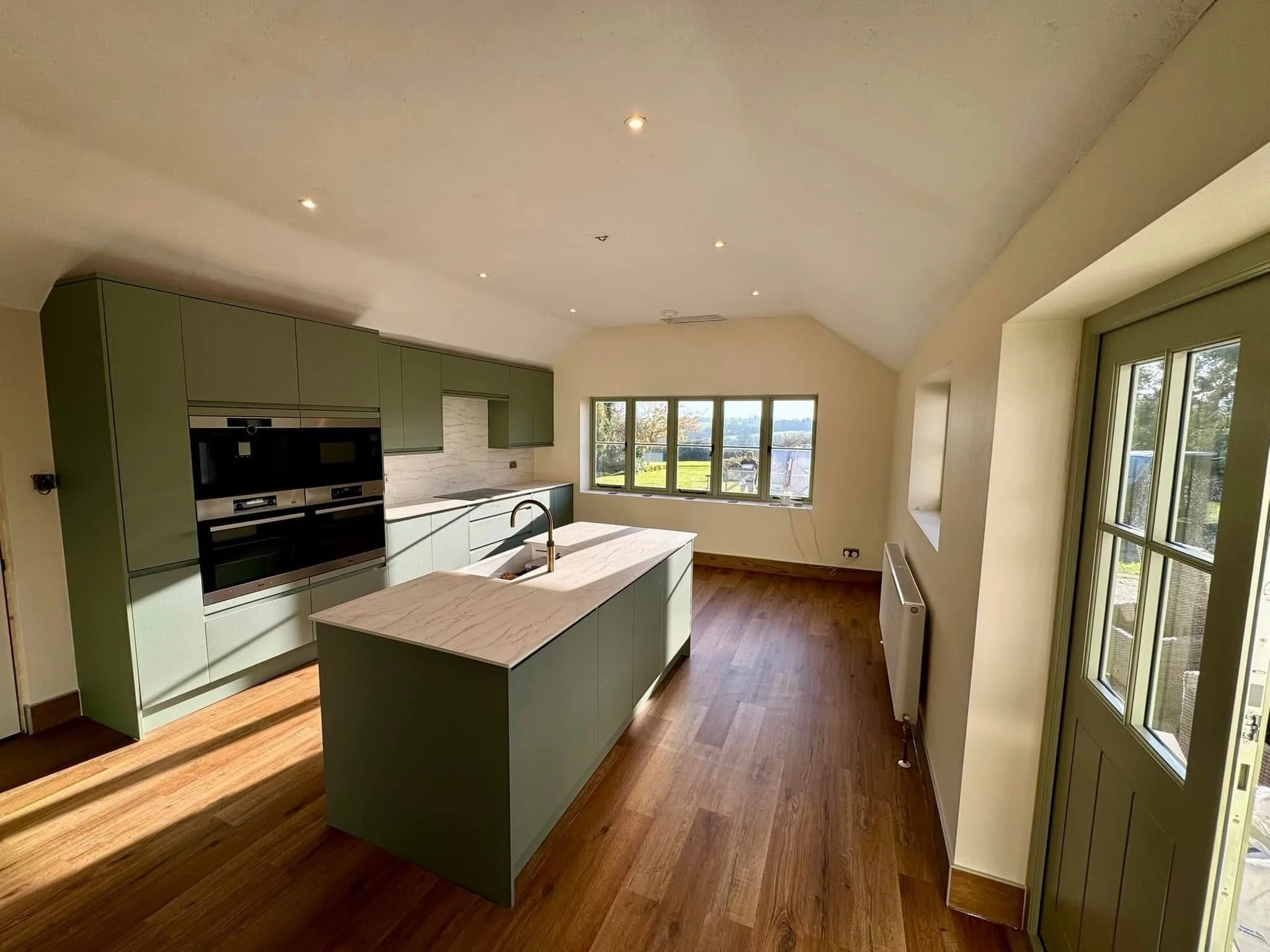 Modern, stylish and luxury country vibes Kitchen. Completed in Bury St Edmunds