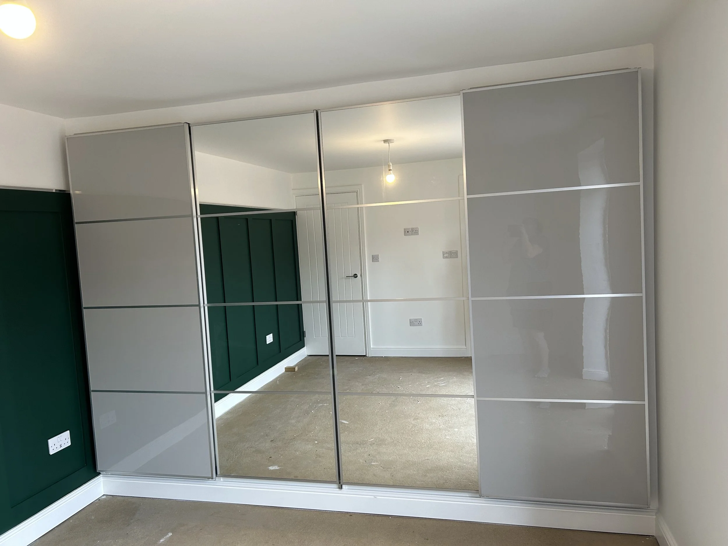 Hand designed and crafted built in wardrobes installed in Stowmarket