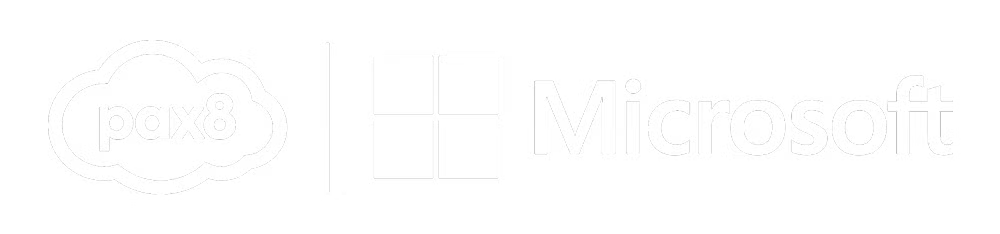 Pax8 and Microsoft partner badge