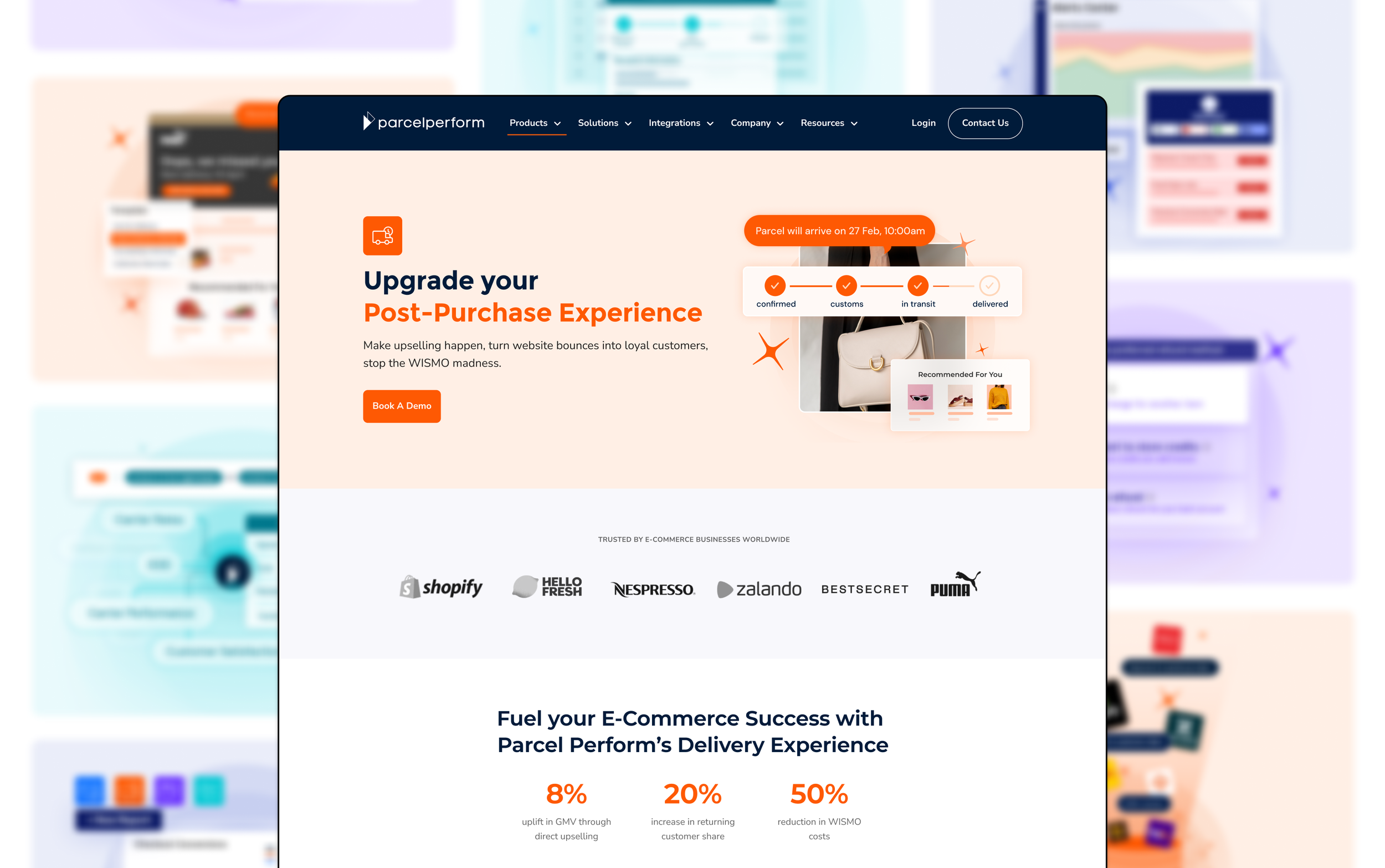 Parcel Perform Website Refresh