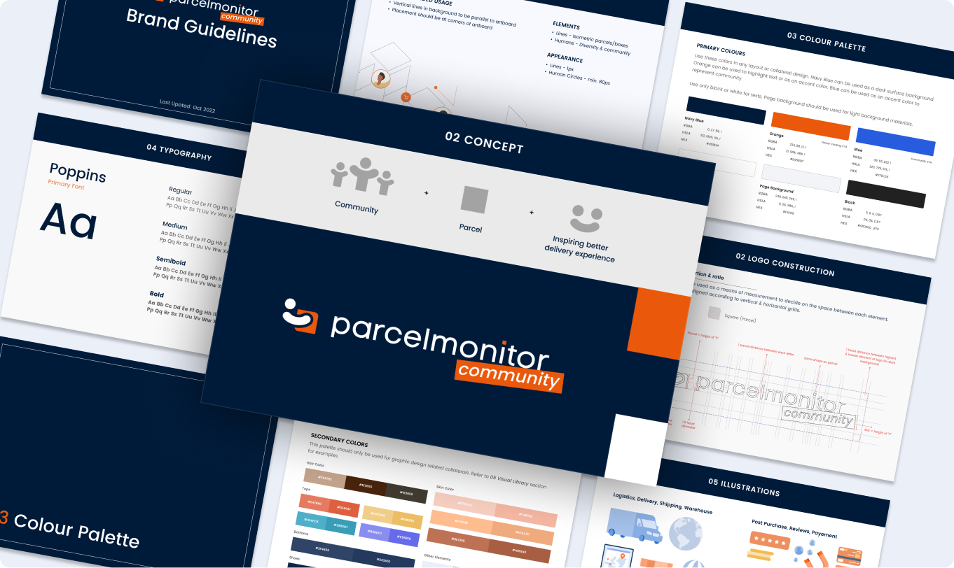 Parcel Monitor Rebrand