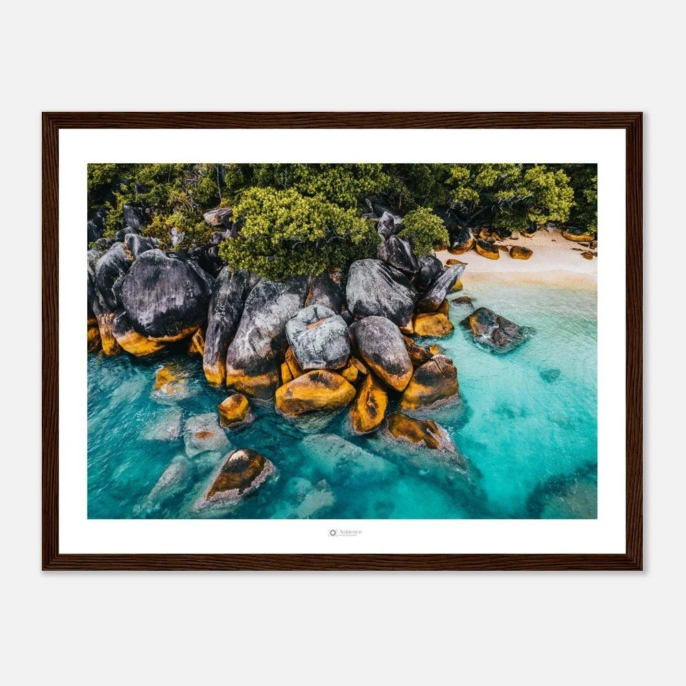 Rocky point on Nudey Beach - Cairns, QLD