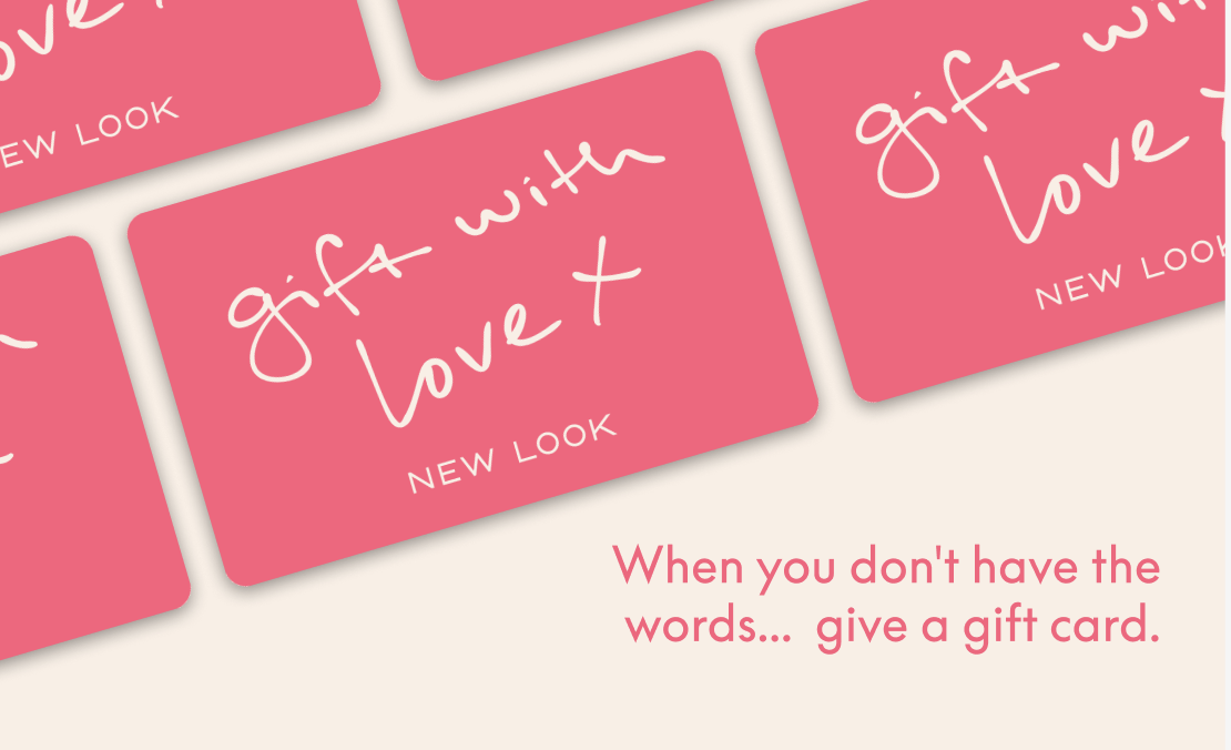 Valentine's Day gift card