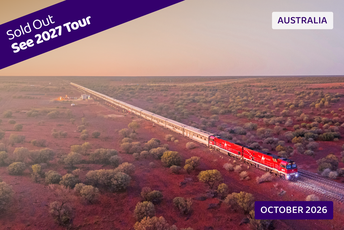 Australian Red Centre Rail Adventure 2026