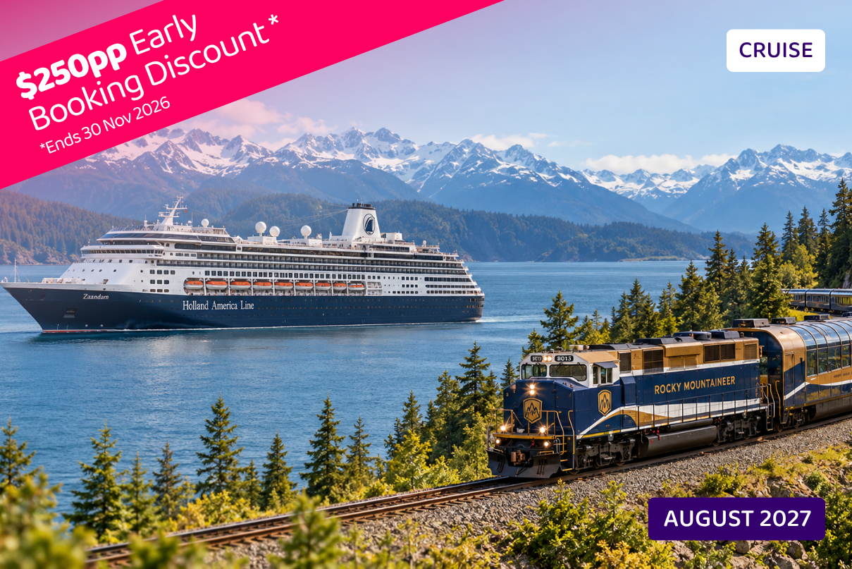 Canada & Alaska by Rail & Sea 2027