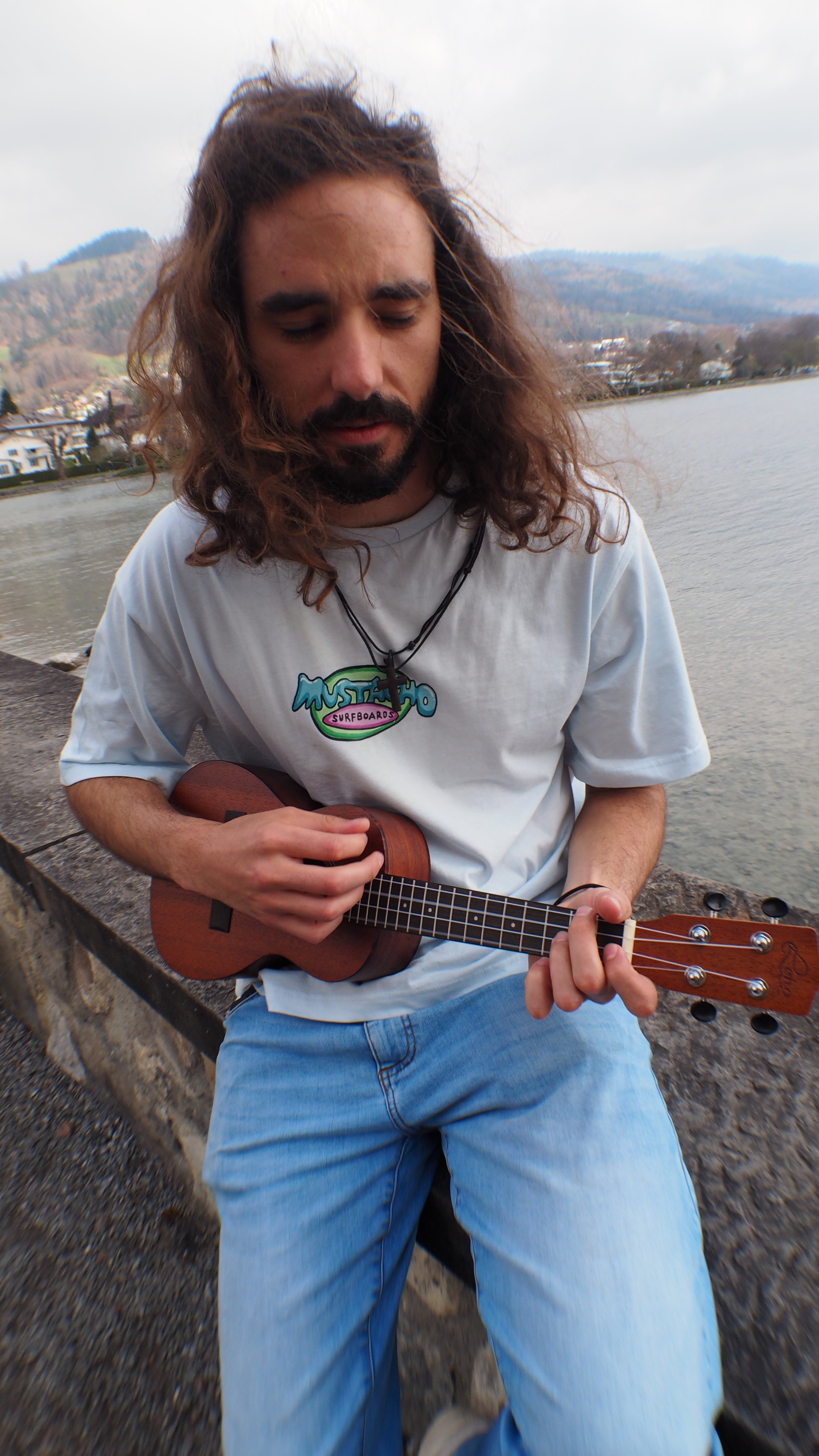 "Mustacho Surfboards" Shirt