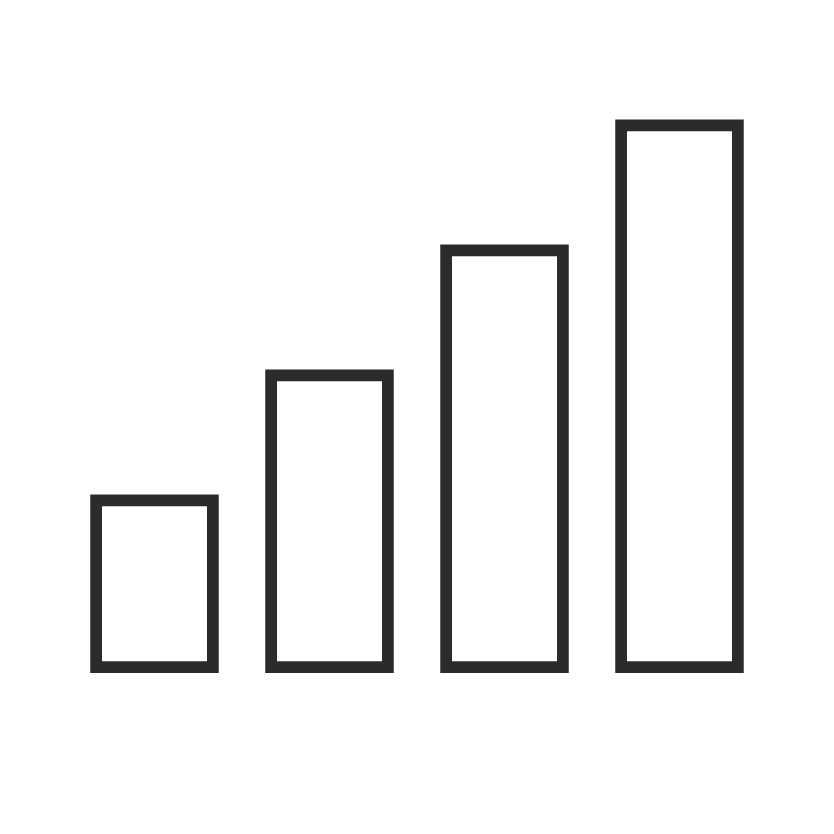 Bar chart icon