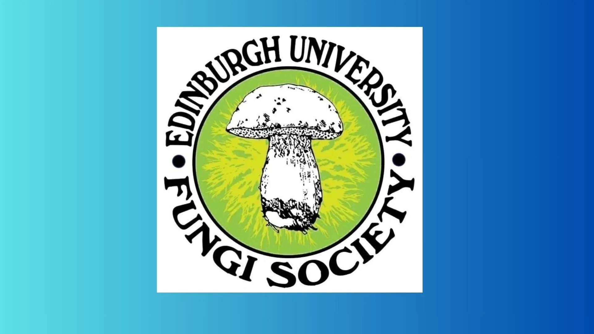 Edinburgh University Fungi Society, boletus edulis logo