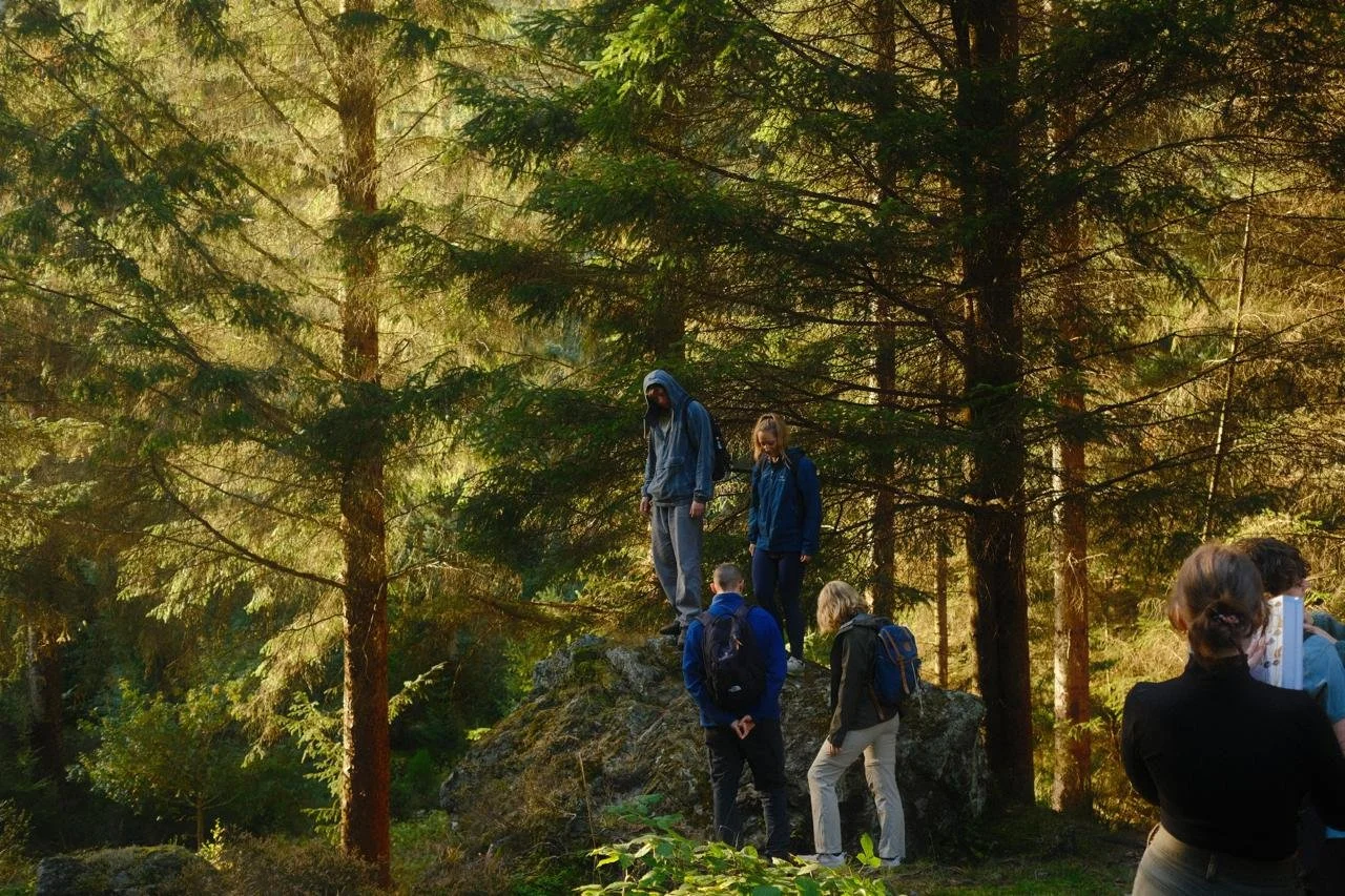 Foray in Perthshire, Scotland, mushroom hunting with Dundee and Edinburgh Mycological Societies