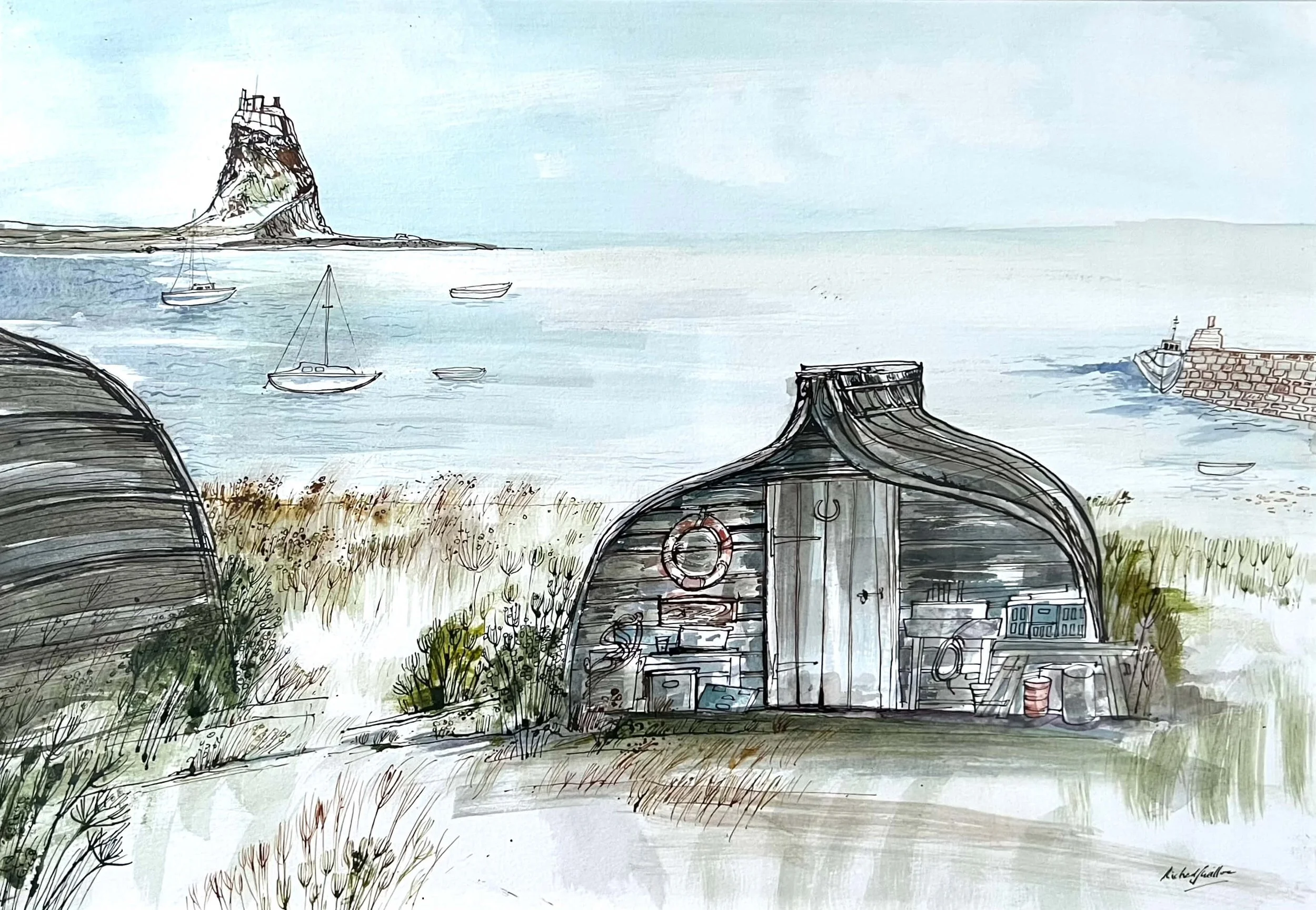 Lindisfarne Boat Sheds