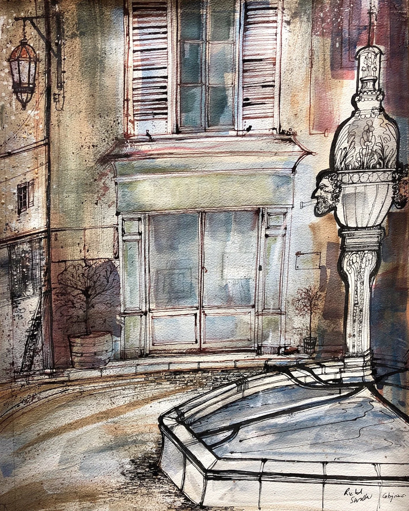 Cotignac Fountain - II