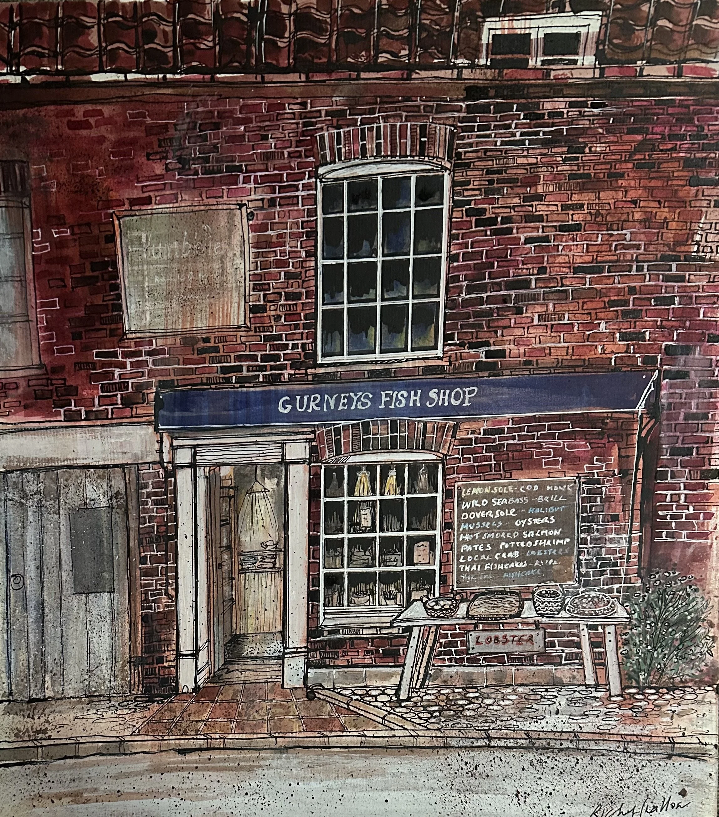 Gurneys Fish shop