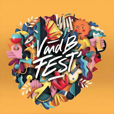logo du festival V and B Fest' en 2022