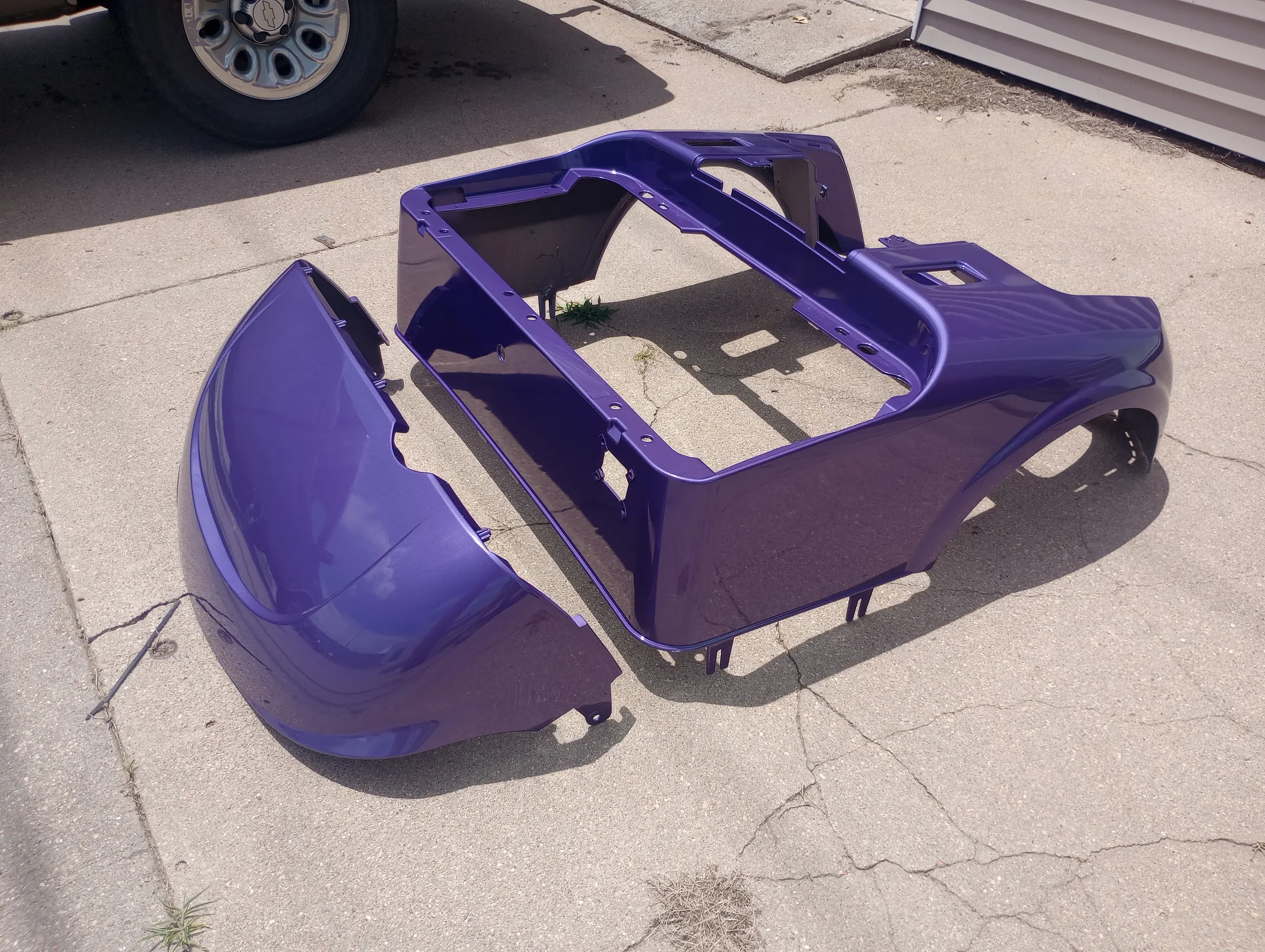 golf cart body in plum crazy purple.webp