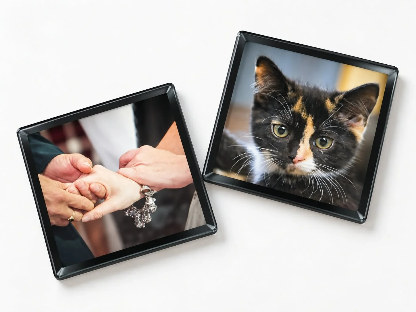Personalised Glass Photo Coaster