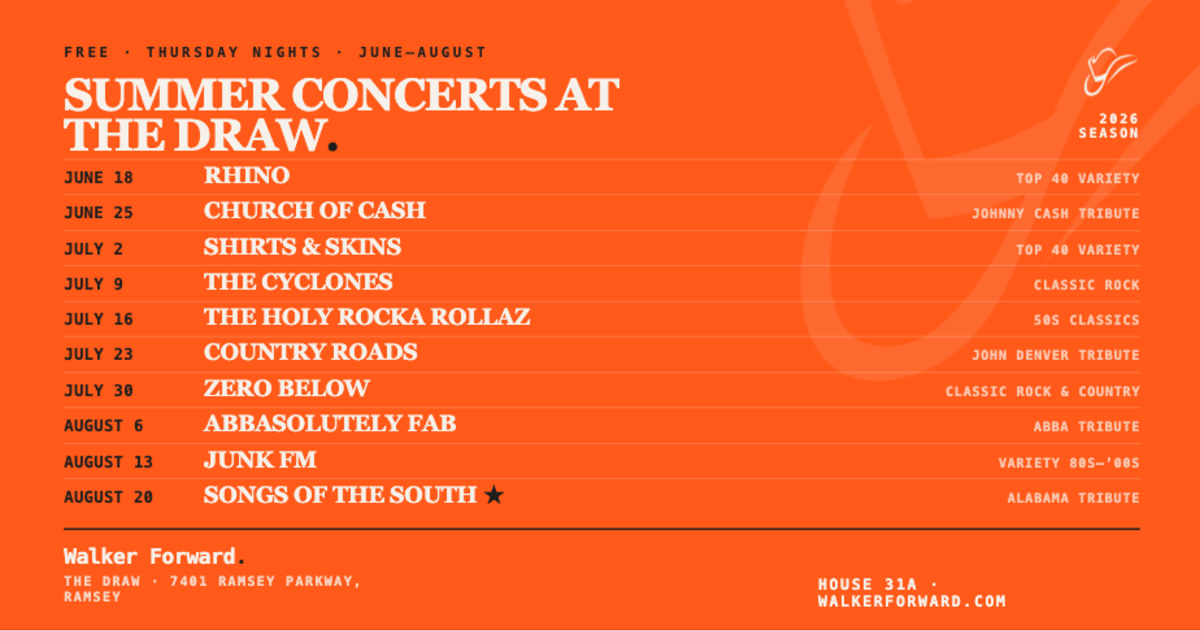 The Draw Concerts In the Park - Ramsey