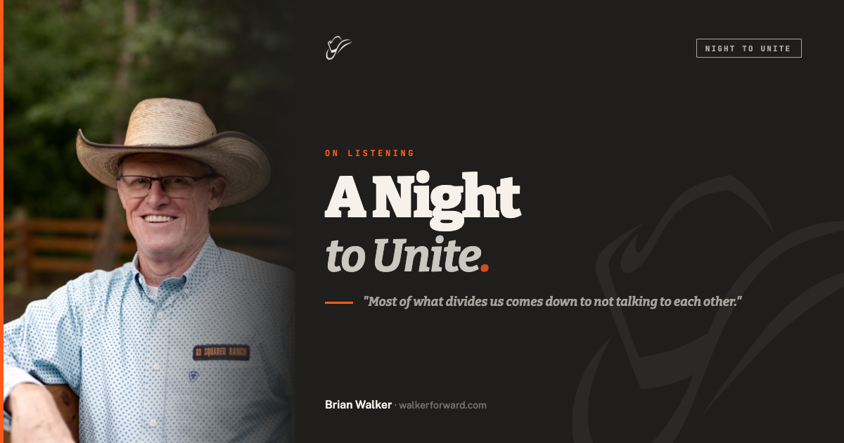 A Night to Unite
