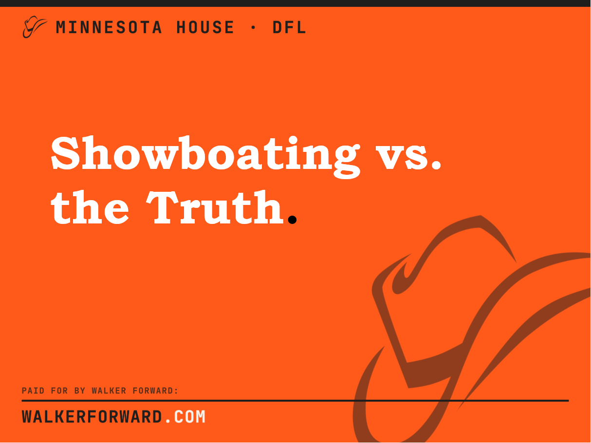 Showboating vs. the Truth