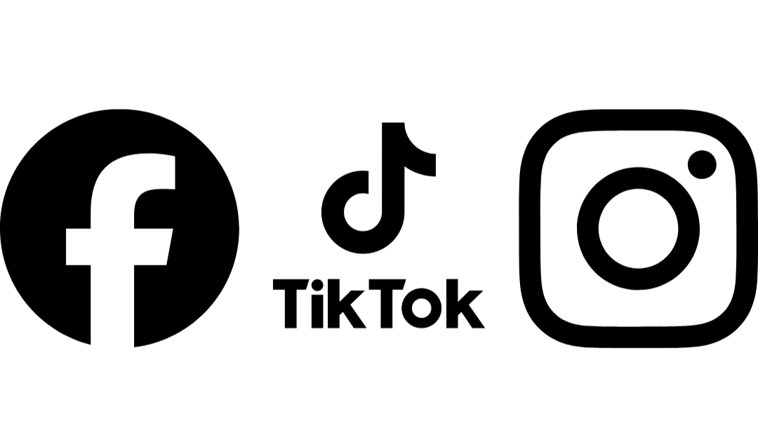The TikTok logo with a stylized musical note and the word "TikTok" underneath in black.