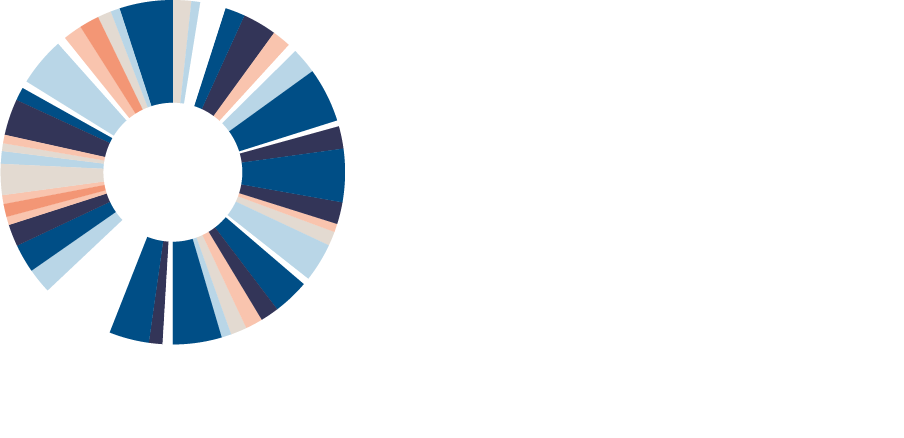 Logo der Augenklinik Rheinfelden mit buntem Kreis und weißen Texten auf schwarzem Hintergrund.