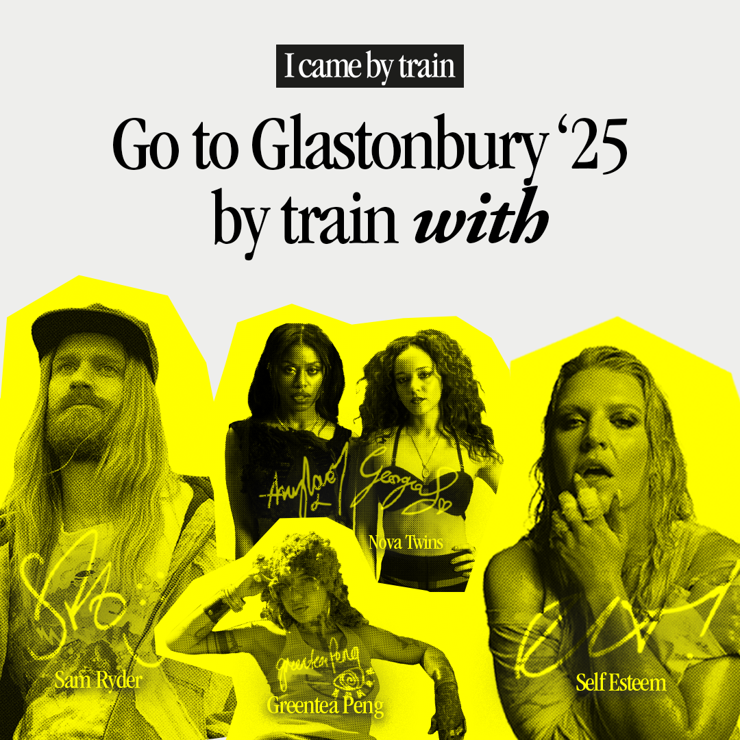 Editorial ✖ I Came by Train Gets Festival-Goers on Track for a Greener Summer