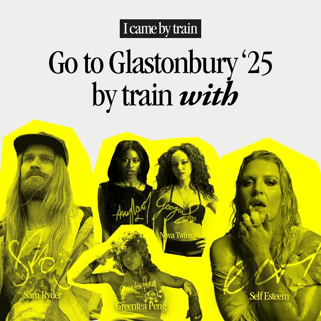 Guys. This is BIG.

We&rsquo;re mega proud to be working with I came by train to build a cultural movement powered by music fans and artists alike, starting at Glasto and growing from there.

Launching today and with support from some of the UK&rsquo
