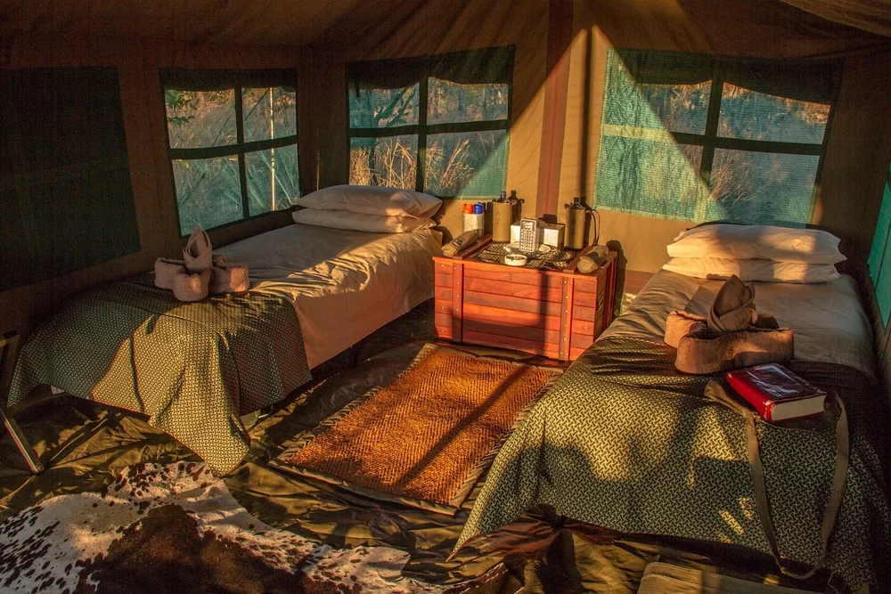 Acampamento móvel privativo no Delta do Okavango — Safari Explorers Private