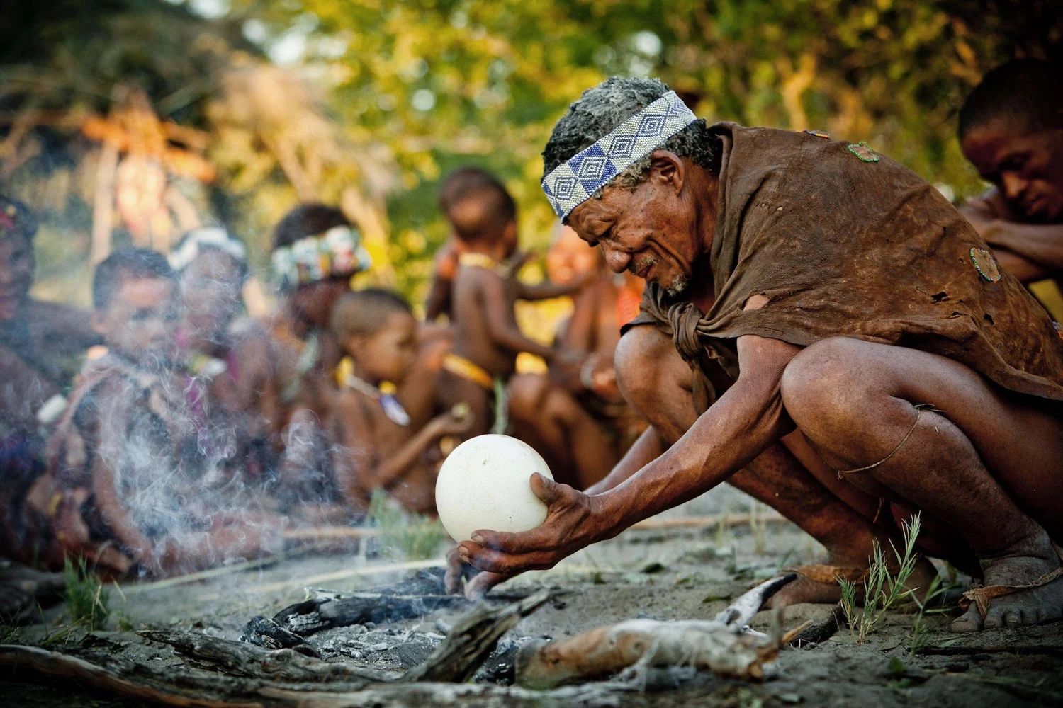 Experiência cultural com os San Bushmen em Botsuana
