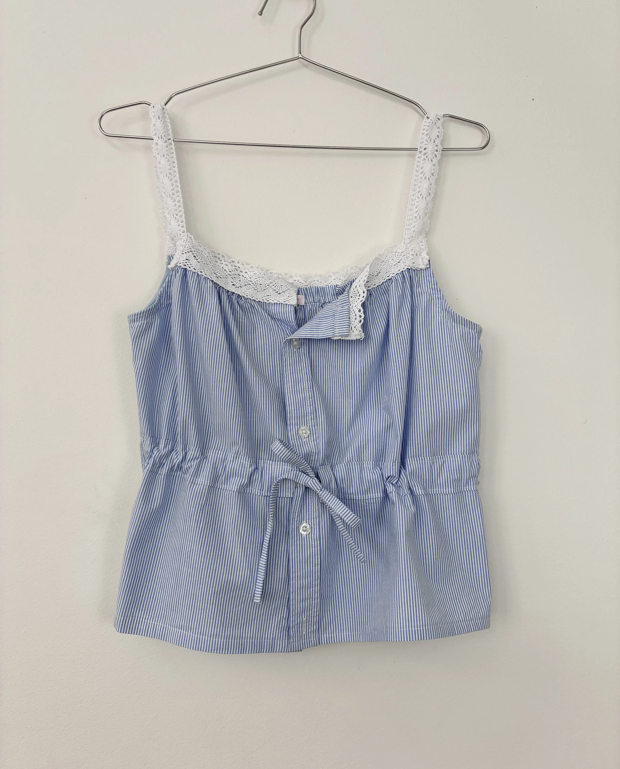 Upcycled blue white cami_front.jpg