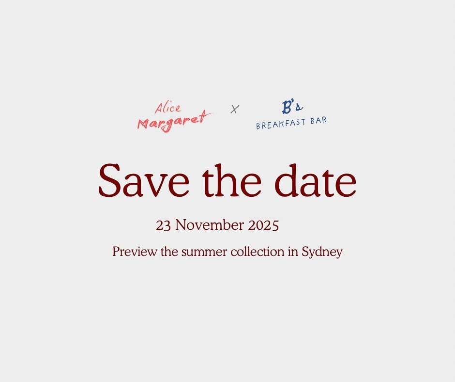 YOU&rsquo;RE INVITED 💌 

Later this month, we are hosting a special preview event for you to try on the summer collection over a coffee and baked treats! 

More details coming soon 👀