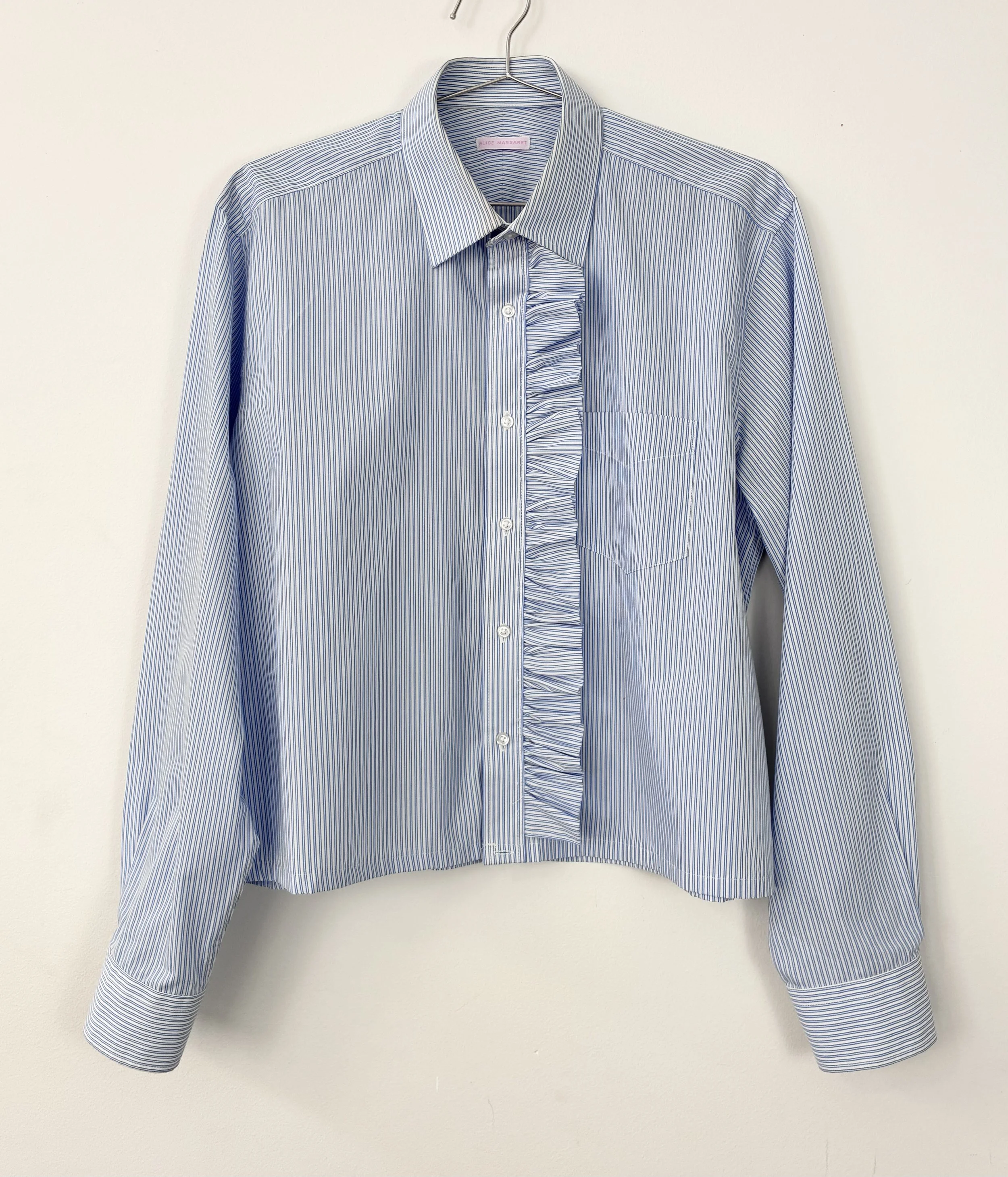 Upcycled blue white stripe_front.jpg