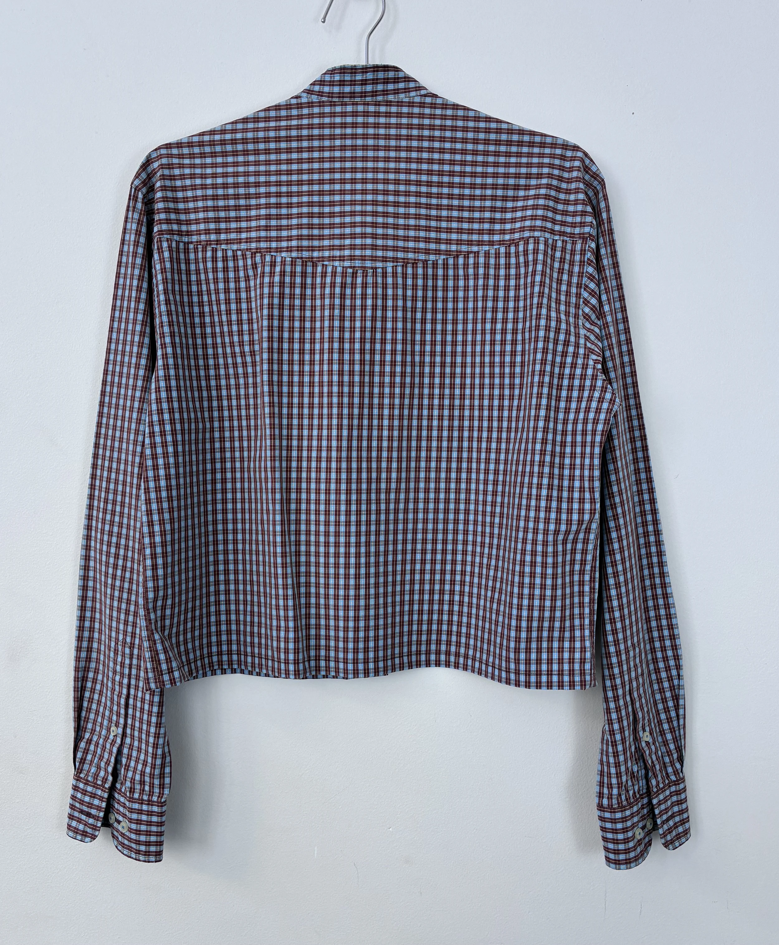 Upcycled brown blue shirt_back.jpg