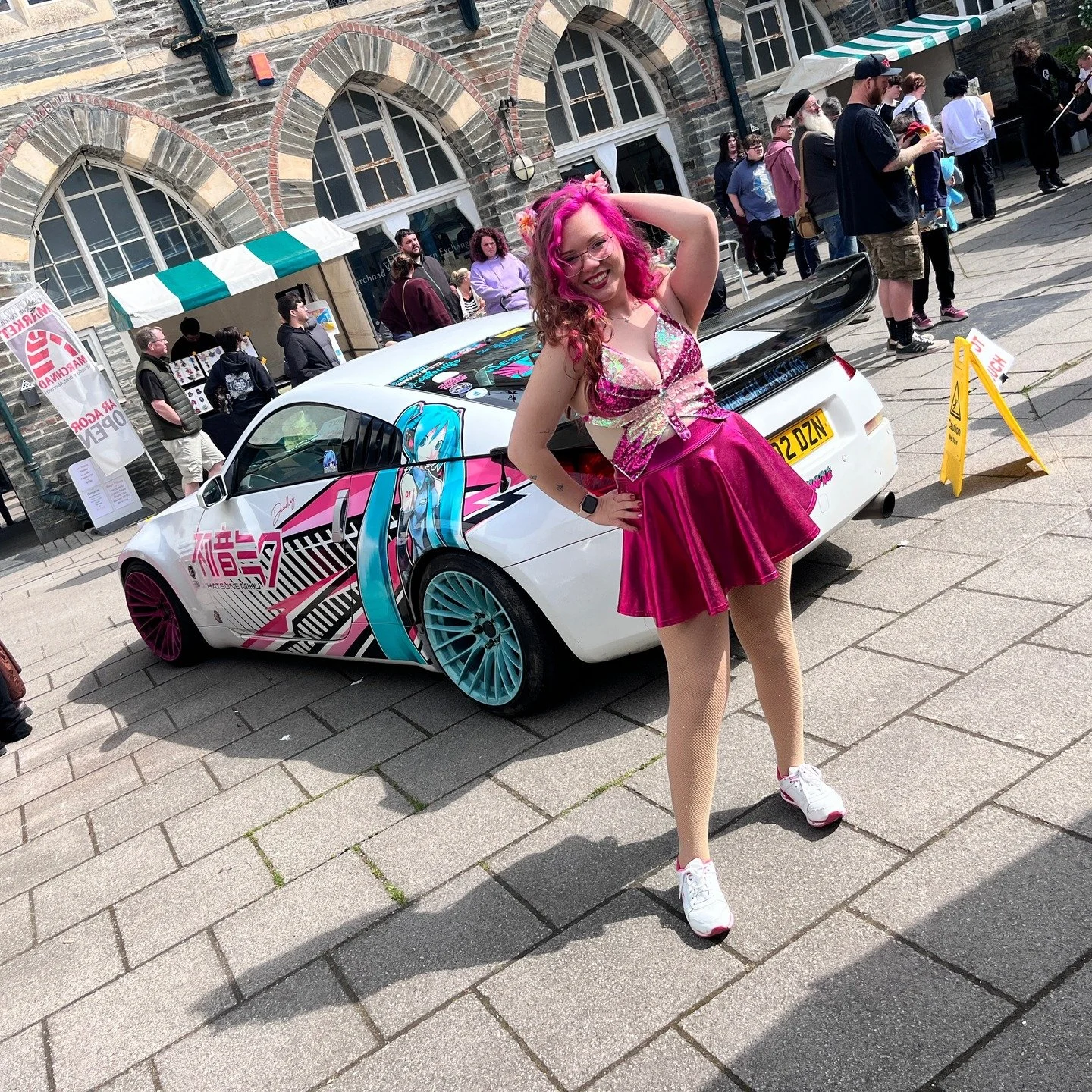 I got to nerd out about anime and butterflies all day. Let&rsquo;s talk about it. &thinsp;
(Cardigan Anime Convention 2026)&thinsp;
&thinsp;
I had the best time at Nova-Marie's event today! Got roped in as last-minute quizmaster for an anime trivia a
