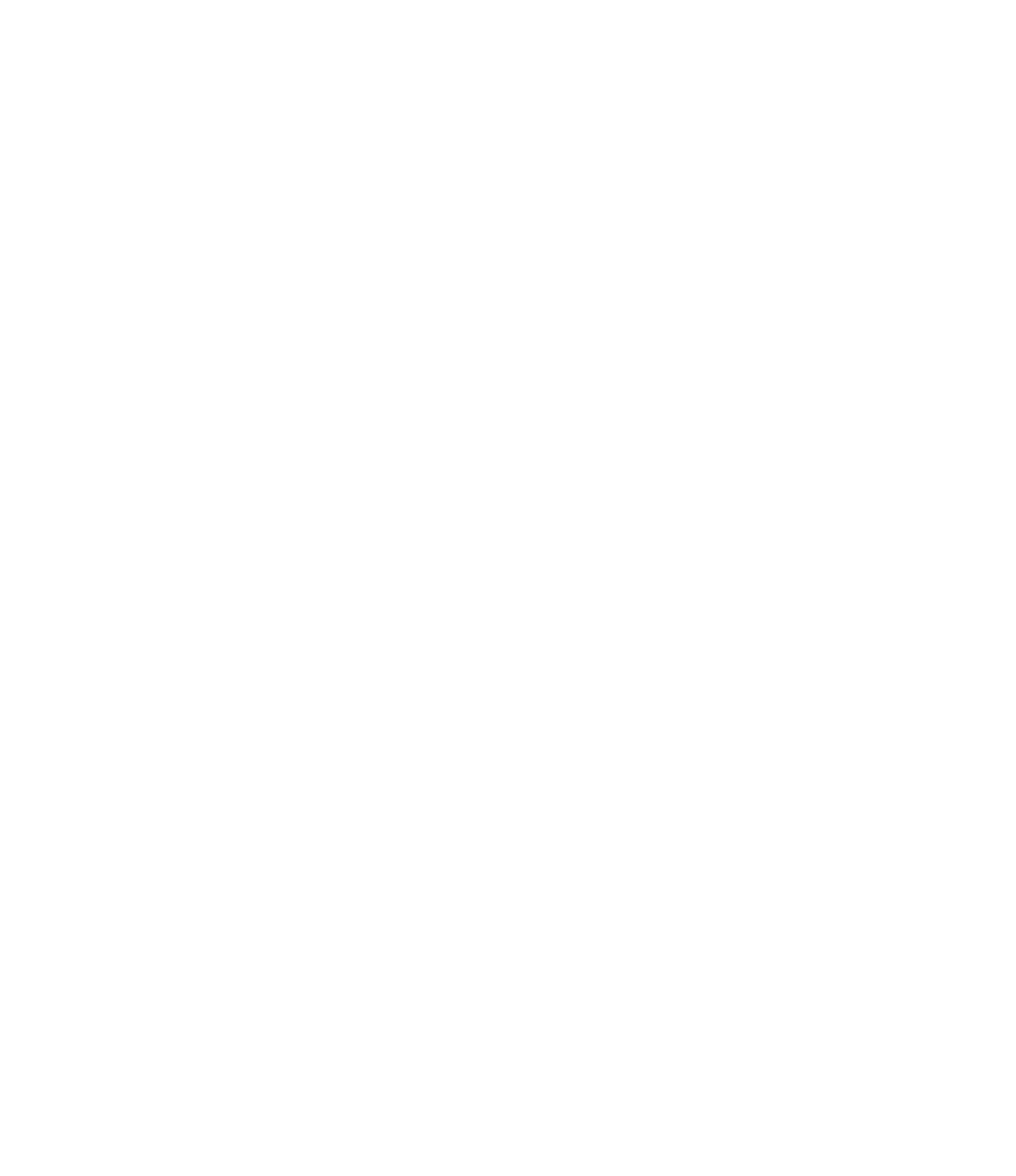 Weiße geschwungene Form