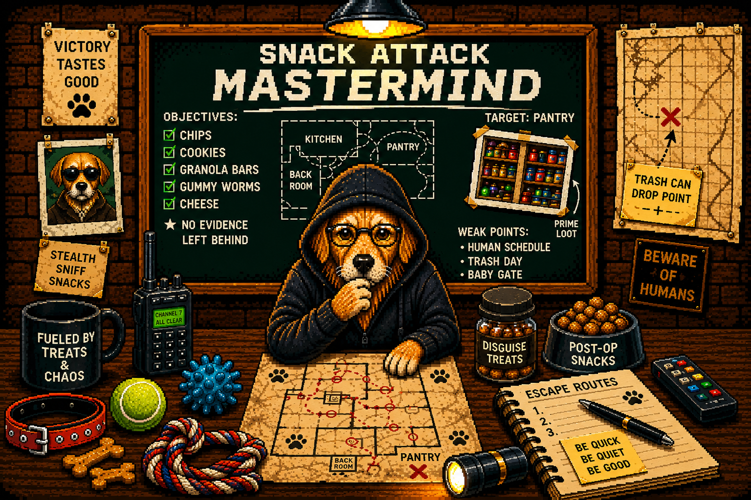 Snack Attack Mastermind